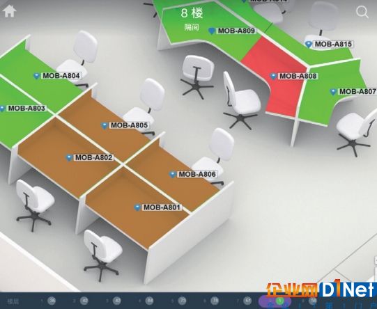 图6.移动隔间预订使用案例的系统用户界面  